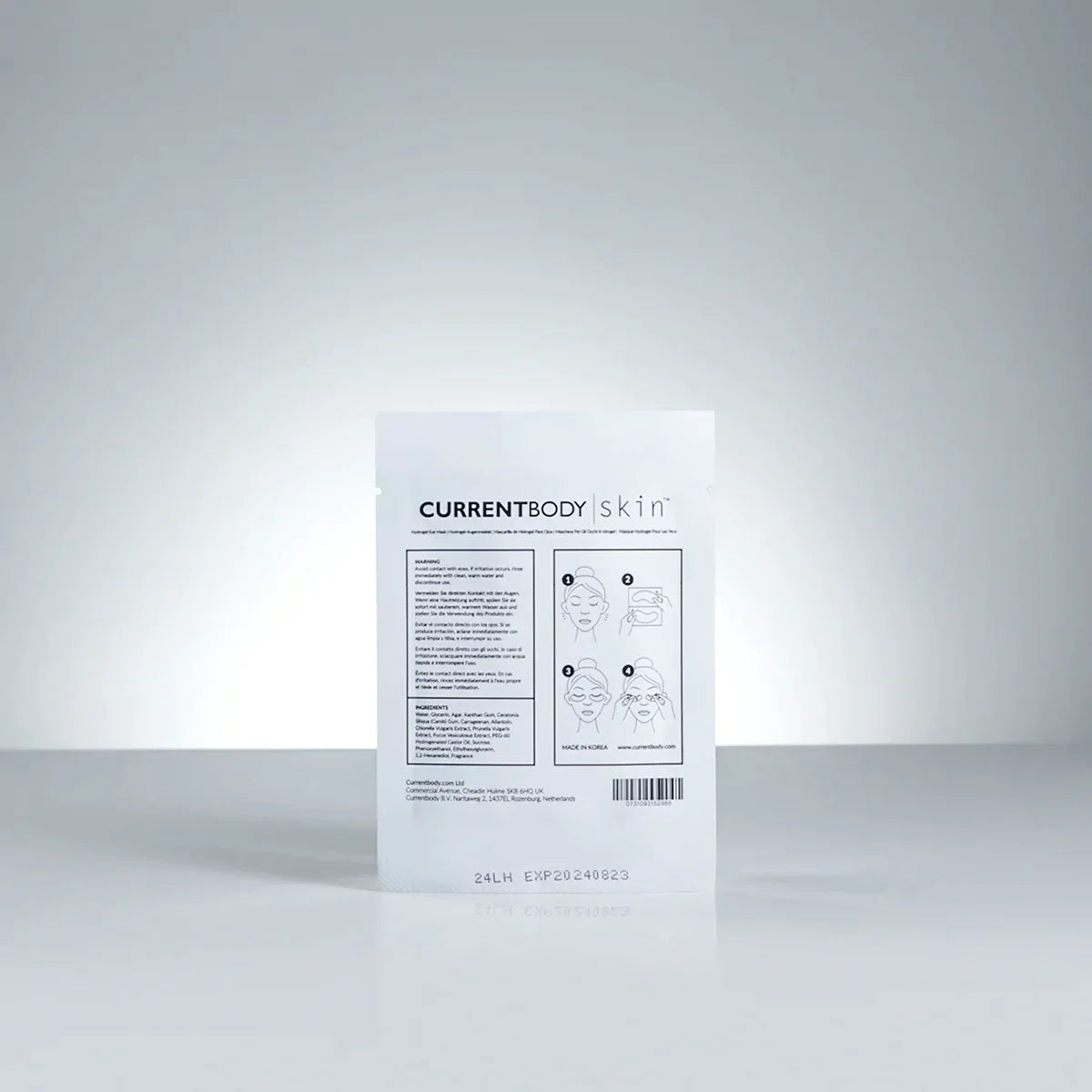 FREE CurrentBody Skin Hydrogel Eye Mask (10 Pack)