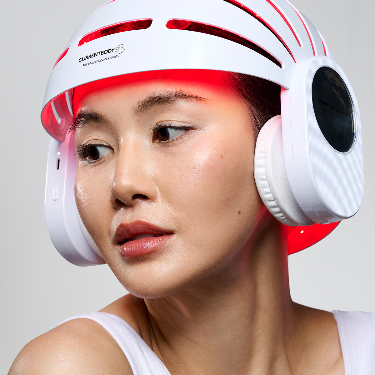 CurrentBody Skin LED Hair Growth Helmet & Hydrogel Face Masks - Special Offer
