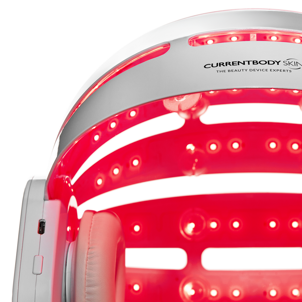 CurrentBody Skin LED Hair Growth Helmet & Hydrogel Face Masks - Special Offer