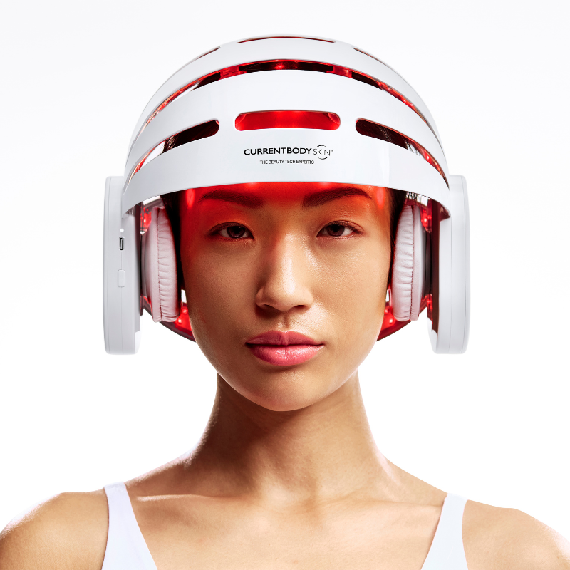 LED hair growth helmet