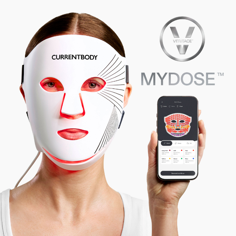 CurrentBody Skin LED Red Light Therapy Face Mask